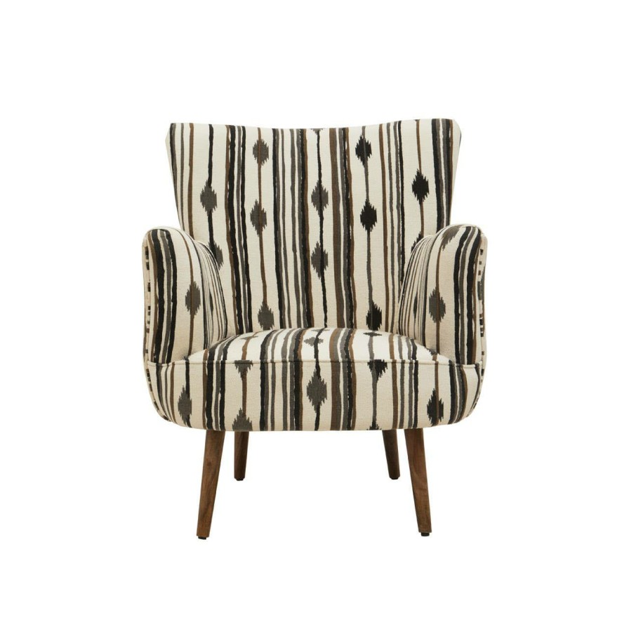 FURNITURE Fifty Five South Armchairs | Cefena Armchair With Flared Arms