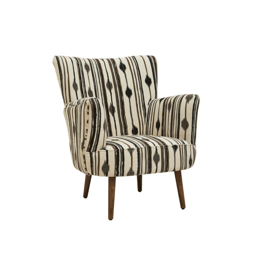 FURNITURE Fifty Five South Armchairs | Cefena Armchair With Flared Arms