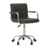 FURNITURE Premier Seating | Grey Home Office Chair With Swivel Base