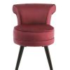 FURNITURE Premier Statement Chairs | Kids Loretta Wine Velvet Chair