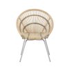 FURNITURE Premier Conservatory | Lagom White Washed Natural Rattan Chair