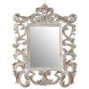 Bathe and Utility Premier Mirrors | Antique Grey Fleur-De-Lis Wall Mirror