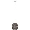 Accessories Premier Light and Ceiling Shades | Jaya Black Paper Rope Pendant Lamp