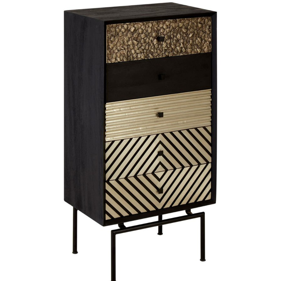 FURNITURE Fifty Five South Cabinets | Boho 5 Drawer Cabinet