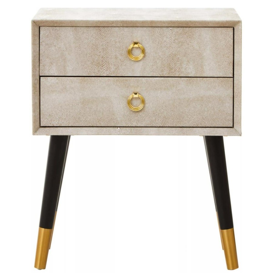 FURNITURE Fifty Five South Side Tables | Cadio Shagreen Side Table