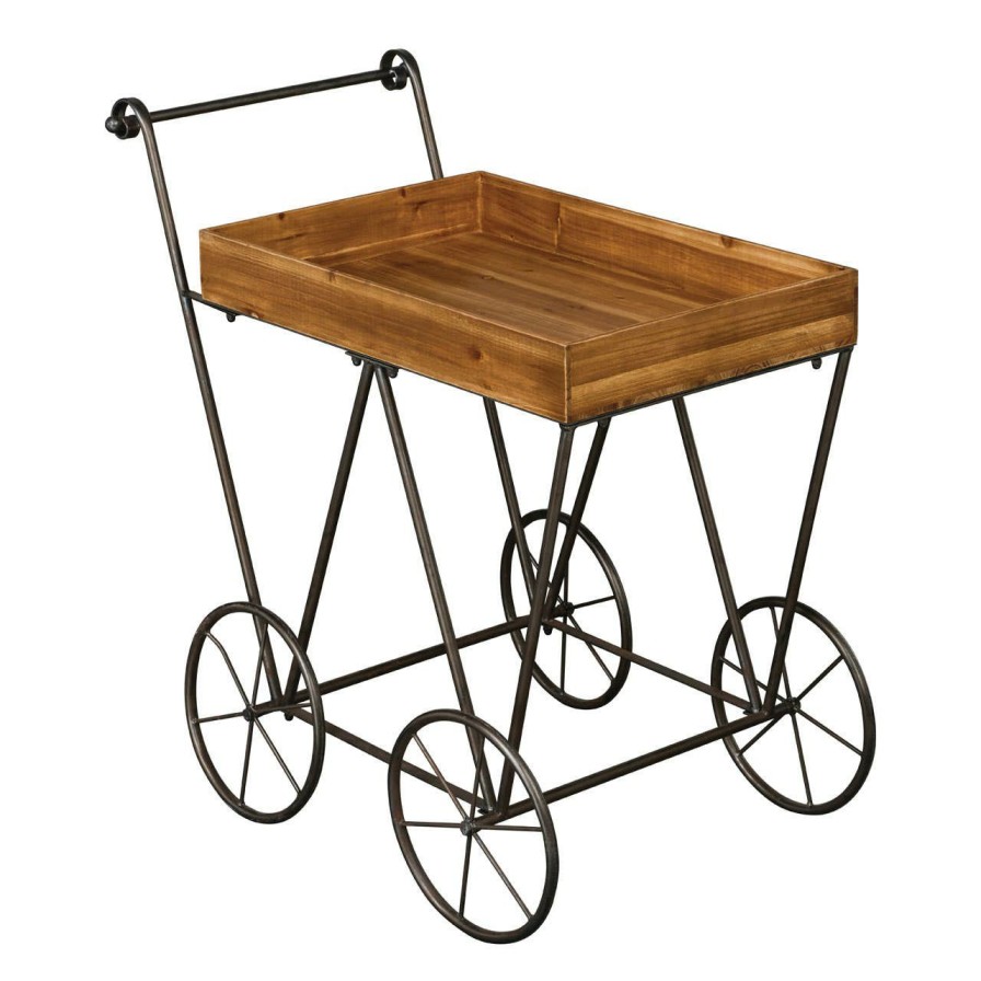 FURNITURE Premier Bar Carts and Trolleys | Foundry Serving Trolley