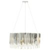 Accessories Fifty Five South Chandeliers | Babylon Eight Bulb Chrome Chandelier