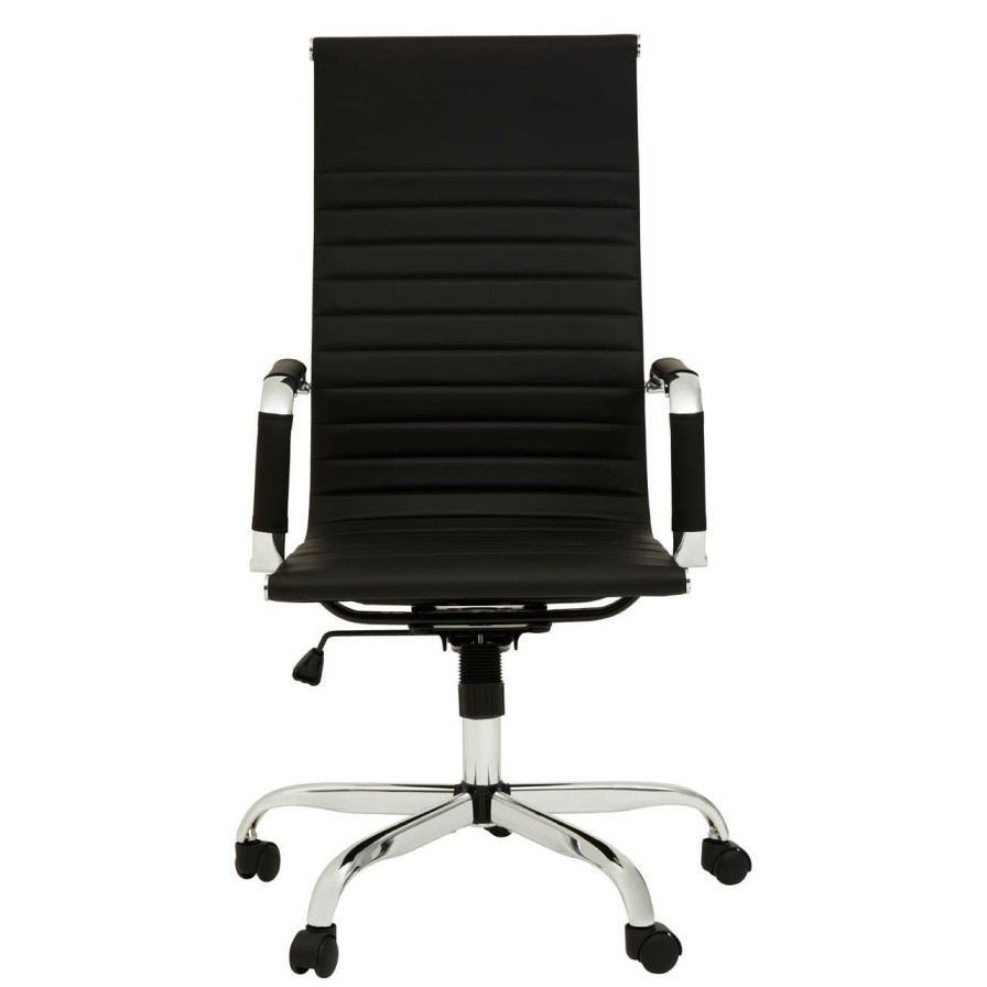 FURNITURE Premier Home Office Chairs | Brent Black High Back Home Office Chair