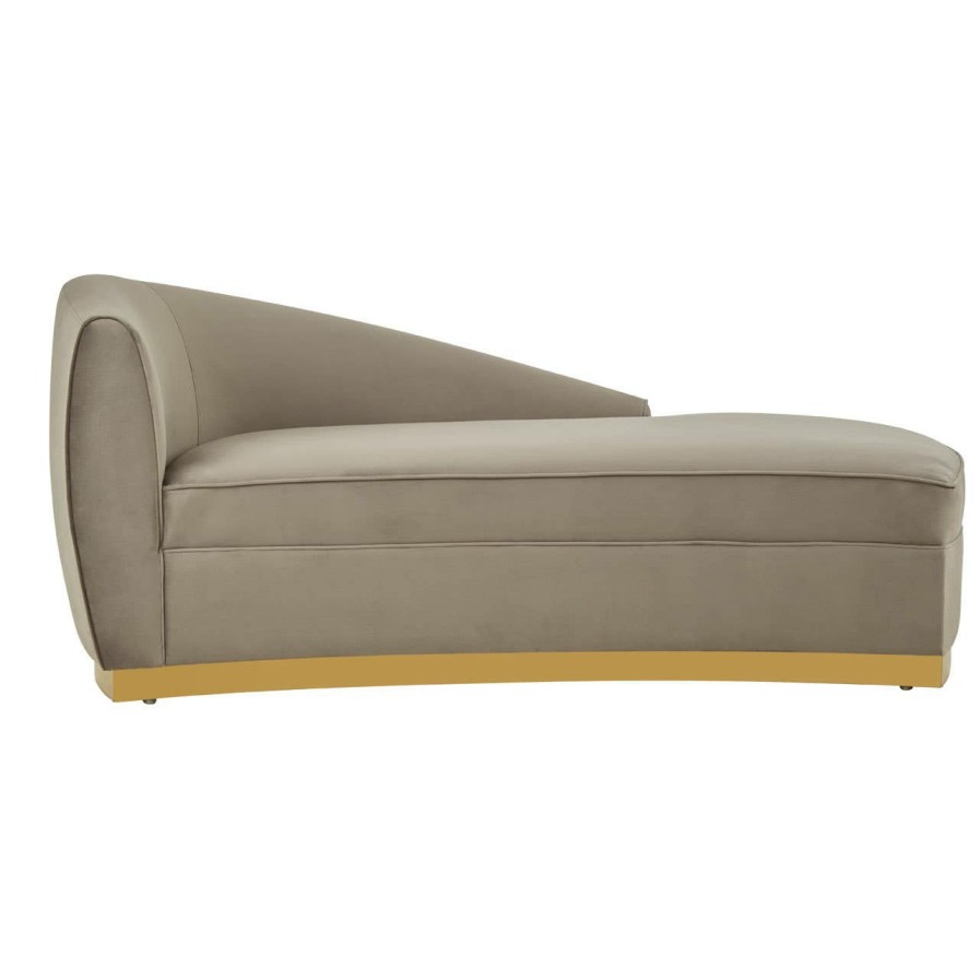 FURNITURE Fifty Five South Seating | Batix Grey Left Arm Chaise Longue