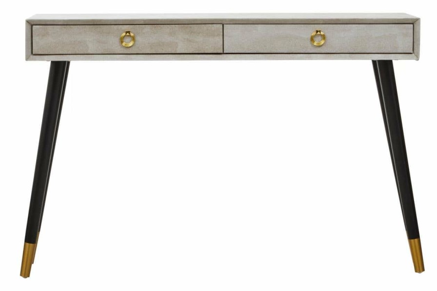 FURNITURE Fifty Five South Console Tables | Cadio Shagreen Console Table