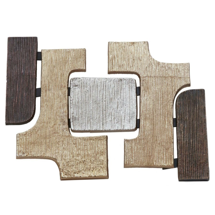 Accessories Fifty Five South Wall Art and Canvases and Hangings | Simbolo Assorted Metal Wall Sculpture