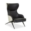 FURNITURE Fifty Five South Seating | Kiev Black Arm Chair