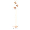 Accessories Fifty Five South Floor Lamps | Karter Copper Finish Table Lamp With Three Lights