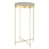 FURNITURE Premier Side Tables | Allure Black Mirror Tall Side Table