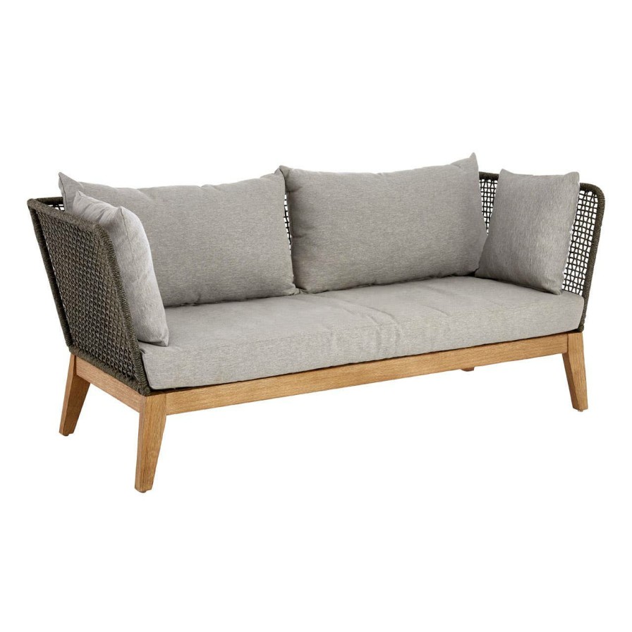 Outdoor Fifty Five South Outdoor Seating | Opus 3 Seat Grey Sofa