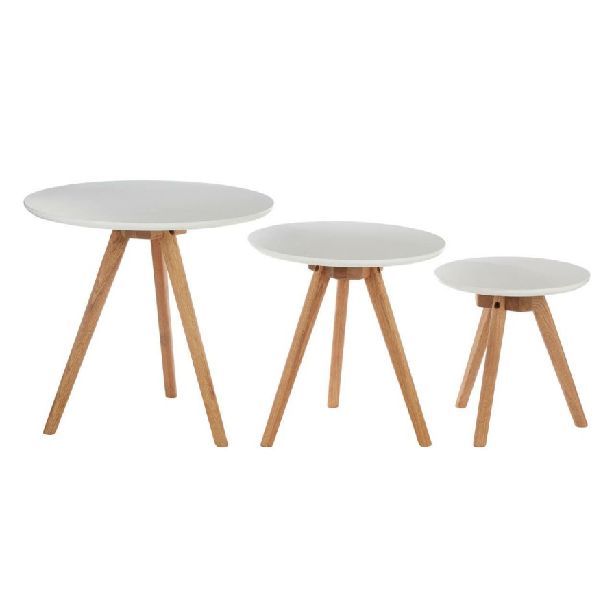 FURNITURE Premier Side Tables | Set Of 3 Side Tables With Tapered Legs