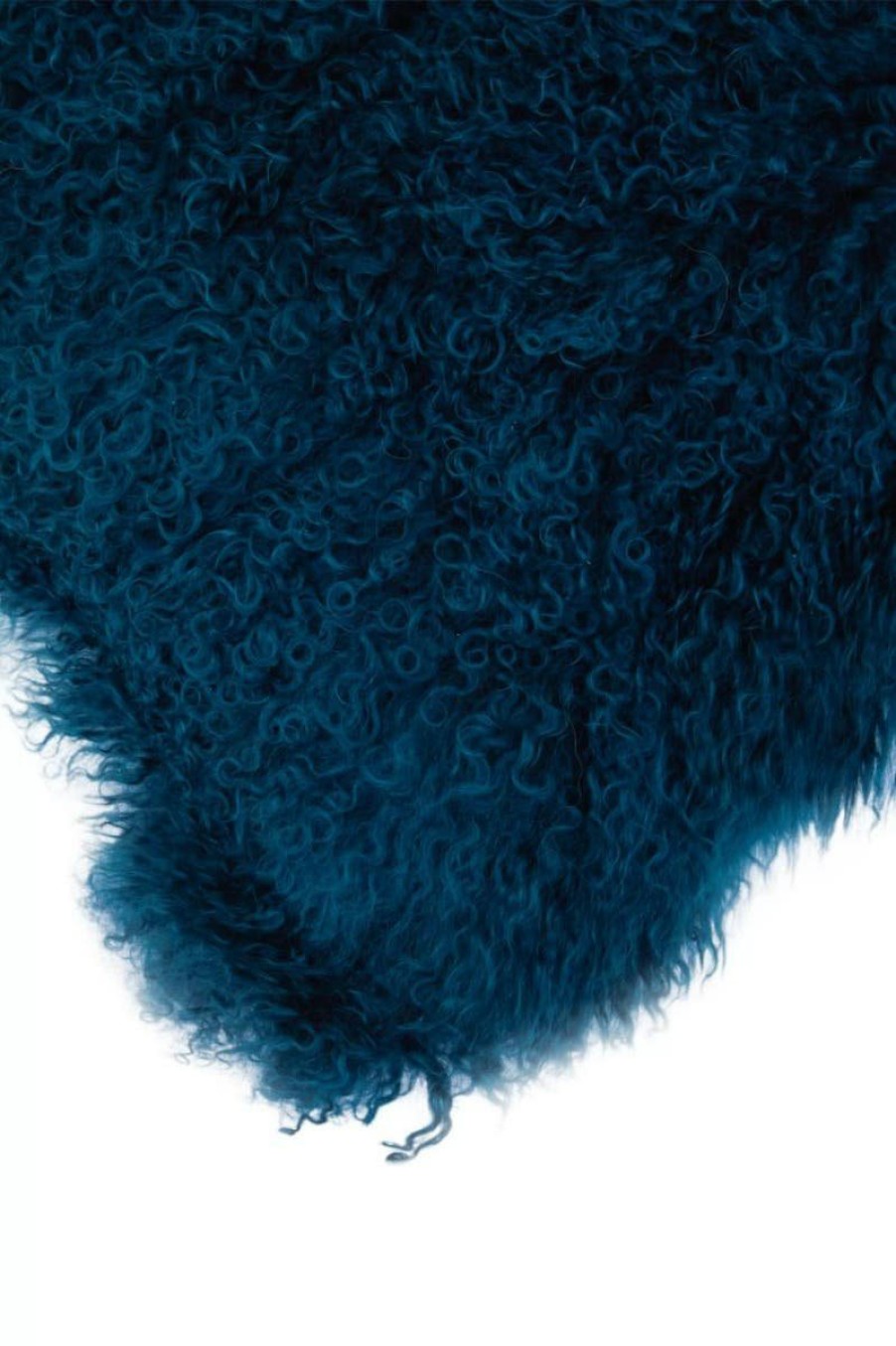 Accessories Bosie Cushions | Bosie Small Teal Mongolian Lamb Fur Cushion