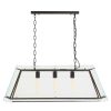 Accessories Fifty Five South Chandeliers | Palasso Black Finish Pendant Light