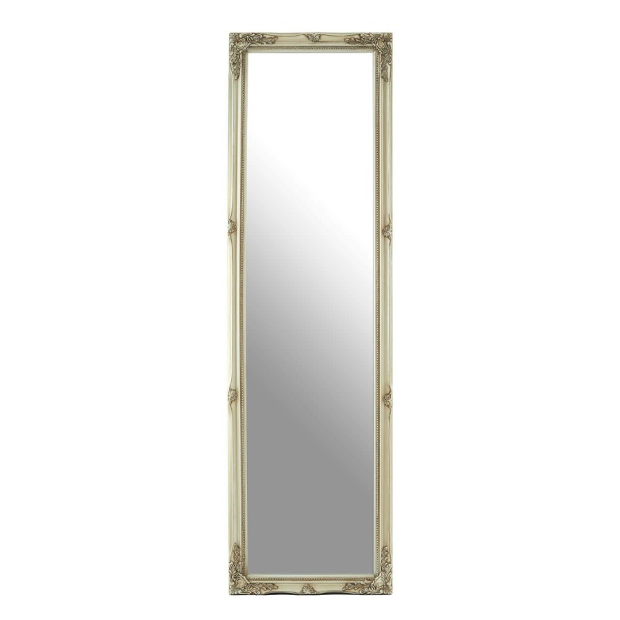 Bathe and Utility Premier Mirrors | Zelma Champagne Finish Wall Mirror