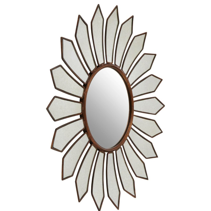 Bathe and Utility Fifty Five South Mirrors | Verona Petal Wall Mirror