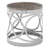 FURNITURE Fifty Five South Side Tables | Yasmin Marble Side Table