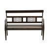 FURNITURE Fifty Five South Benches | Srina Dark Sheesham Wood Bench