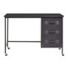 FURNITURE Premier Desks | Academy Three Drawer Grey Desk