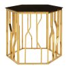 FURNITURE Fifty Five South Side Tables | Alvaro Hexagonal Side Table