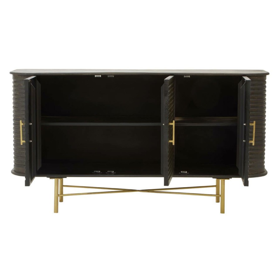 FURNITURE Fifty Five South Shelving | Sojat Mango Wood Sideboard