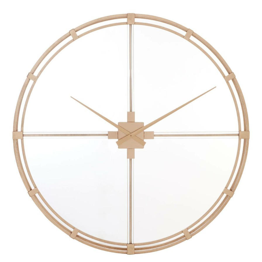 Accessories Fifty Five South Wall Clocks | Beauly Gold Finish Wall Clock