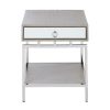 FURNITURE Fifty Five South Dressing Tables | Kensington Townhouse Silver Bedside Table