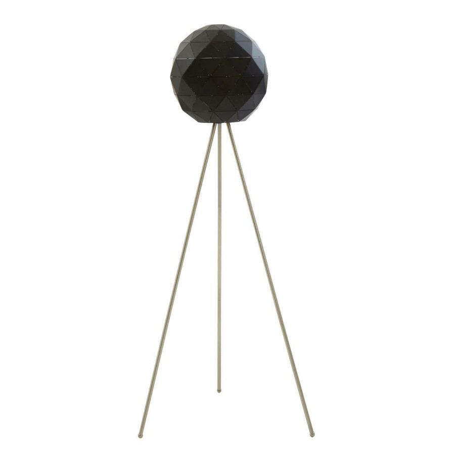 Accessories Fifty Five South Floor Lamps | Mateo Black Finish Floor Lamp