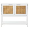 FURNITURE Premier Storage | Sherman White Wood Side Cabinet