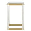 FURNITURE Fifty Five South Side Tables | Miley Side Table With Mirrored Top