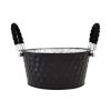 Kitchen and Dining Premier Ice Buckets | Miressa Large Black Party Bucket