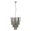 Accessories Fifty Five South Chandeliers | Lustra Large Nickel Painted Chandelier