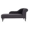 FURNITURE Premier Chaise Lounges | Regents Park Grey Chaise Longue