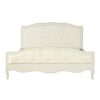 FURNITURE Fifty Five South Beds | Loire White Super Kingsize Bed