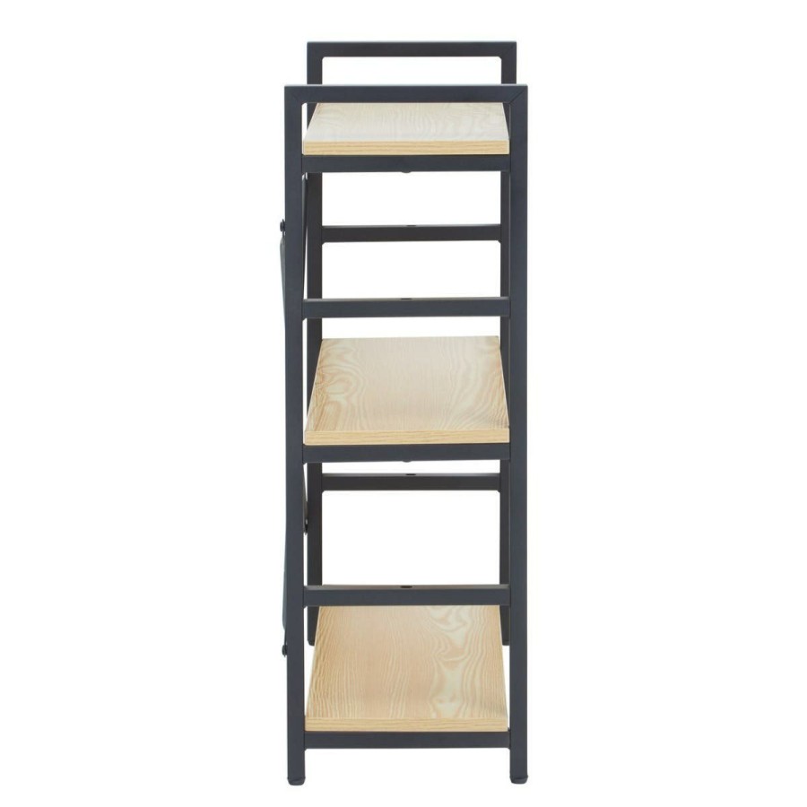 FURNITURE Premier Shelving | Laxton 3 Tiered Light Yellow Shelf Unit