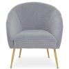 FURNITURE Fifty Five South Seating | Tania Grey Occasional Chair